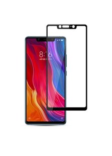 Защитное стекло 3D с рамкой для Xiaomi Mi 8 SE (black) фото