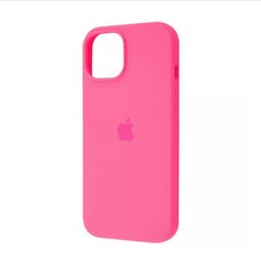 Чохол Silicone Case Full iPhone 15 Bright Pink фото