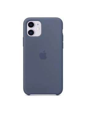 Чехол Apple Silicone Case for iPhone 11 alaskan blue фото