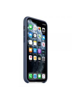 Чохол силіконовий soft-touch Apple Silicone Case для iPhone 11 синій Alaskan Blue фото