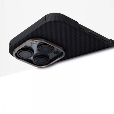 Чeхол Proove Carbon Slim with MagSafe для iPhone 16 Pro Max Nightfall фото