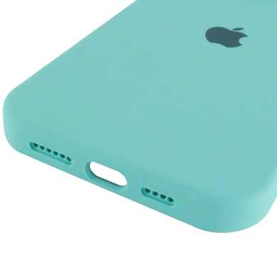 Чехол Silicone Case Full Protective AA для Apple iPhone 14 Navy blue фото