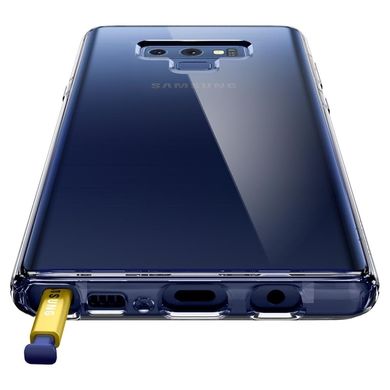 Чохол протиударний Spigen Original Ultra Hybrid Crystal для Samsung Galaxy Note 9 прозорий силіконовий Clear фото