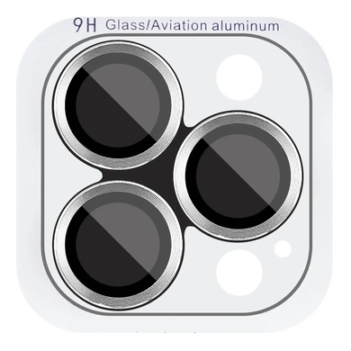 Захисне скло Metal Classic на камеру для Apple iPhone 17 Pro/17 Pro Max Black фото