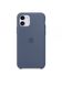 Чехол силиконовый soft-touch Apple Silicone Case для iPhone 11 синий Alaskan Blue