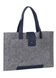 Фетровий чохол-сумка Gmakin для MacBook Air / Pro 13.3 сірий з ручками (GS03) Gray