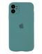 Чехол Silicone Case Full Camera Protective (AA) для Apple iPhone 12 Pro (Зелёный / Pine green)