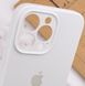 Чехол Silicone Case Full Camera Protective (AA) для Apple iPhone 15 Pro (Белый / White)
