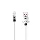 USB Cable Remax (OR) Dog Styled RC-106i Lightning White 1m