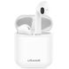 Навушники бездротові вкладиші Usams LC Series Bluetooth з мікрофоном білі White (US-LС002)