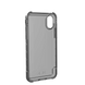 Чохол протиударний UAG Folio Plyo для iPhone X / Xs прозорий ТПУ + пластик Ash