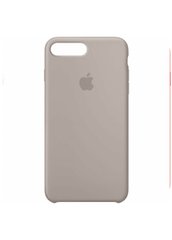 Чохол силіконовий soft-touch ARM Silicone case для iPhone 7 Plus / 8 Plus сірий Pebble фото