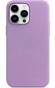 Чехол Leather Case with Magsafe для Apple iPhone 15 Pro Max Light Gray AAA фото