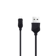 Кабель Micro-USB to USB Hoco X6 1 метр чорний Black фото