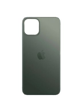 Стекло защитное на заднюю панель цветное матовое для iPhone 11 Pro Max Dark Green фото