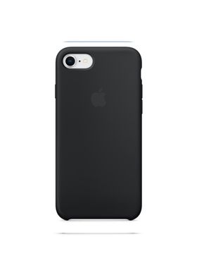 Чохол силіконовий soft-touch Apple Silicone Case для iPhone 7/8 / SE (2020) чорний Black фото