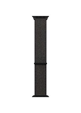 Ремінець Sport loop для Apple Watch 38 / 40mm нейлоновий чорний спортивний ARM Series 6 5 4 3 2 1 Black фото