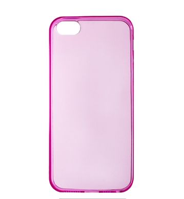 Чехол силиконовый плотный для Iphone 5/5s/se pink фото