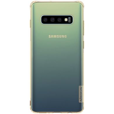 Чехол прозрачный силиконовый Nillkin Nature TPU Case Samsung S10 Clear gray фото