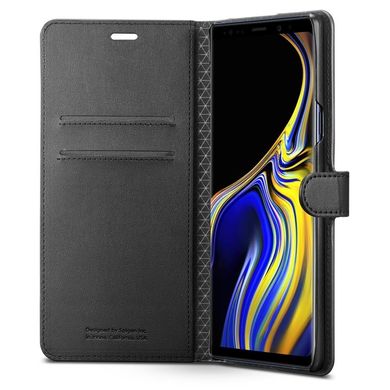 Чохол-книжка Spigen Original Wallet S для Samsung Galaxy Note 9 чорний Black фото