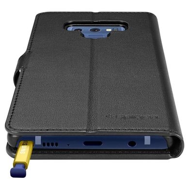 Чехол-книжка Spigen Original Wallet S для Samsung Galaxy Note 9 черный Black фото