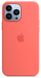 Чохол Silicone Case with Magsafe для iPhone 13 Pro Pink Pomelo AAA