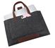 Фетровый чехол-сумка Gmakin для MacBook Air/Pro 13.3 черный с ручками (GS04) Black
