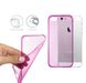Чехол силиконовый плотный для Iphone 5/5s/se pink