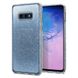 Чохол силіконовий Spigen Original Liquid Crystal Glitter для Samsung Galaxy S10e Crystal Quartz прозорий Clear