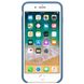 Чехол силиконовый soft-touch ARM Silicone Case для iPhone 7/8/SE (2020) синий Denim Blue