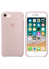 Чохол силіконовий soft-touch Apple Silicone case для iPhone 7/8 / SE (2020) рожевий Pink Sand фото
