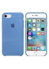 Чохол силіконовий soft-touch ARM Silicone Case для iPhone 7/8 / SE (2020) блакитний Cornflower фото
