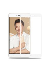 Защитное стекло с полной проклейкой для Xiaomi Redmi Note 4X (white) фото