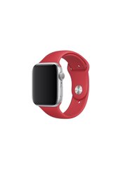 Ремінець Sport Band для Apple Watch 42 / 44mm силіконовий рожевий спортивний ARM Series 6 5 4 3 2 1 Pomegranate фото