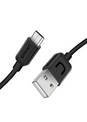 Кабель Micro-USB to USB Usams U-Turn 1 метр Black (US-SJ098) фото