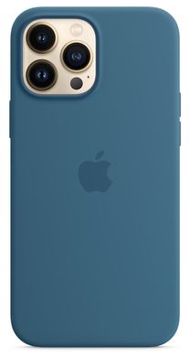 Чохол Silicone Case with Magsafe для iPhone 13 Pro Blue Jay AAA фото