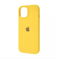Чохол Silicone Case Full iPhone 15 Yellow фото