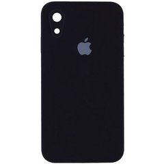 Чохол Silicone Case Square Full Camera Protective для Apple iPhone XR Black фото