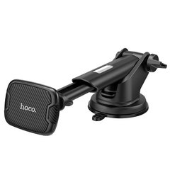 Автомобільний тримач для телефону Hoco CA67 чорний Black фото