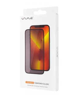 Захисне скло Wave Privacy iPhone 1313pro14 (black) фото