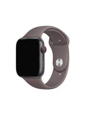 Ремінець Sport Band для Apple Watch 38 / 40mm силіконовий сірий спортивний ARM Series 6 5 4 3 2 1 size (s) Gray фото