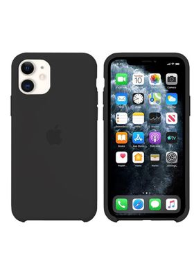 Чохол силіконовий soft-touch ARM Silicone Case для iPhone 11 сірий Charcoal Gray фото