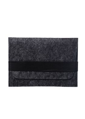 Войлочный чехол-конверт для iPad 10.5 горизонтальный чёрный Black фото