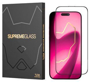 Защитное стекло iLera DeLuxe Original Glass 2.0 for iPhone 17 Pro Max Black фото