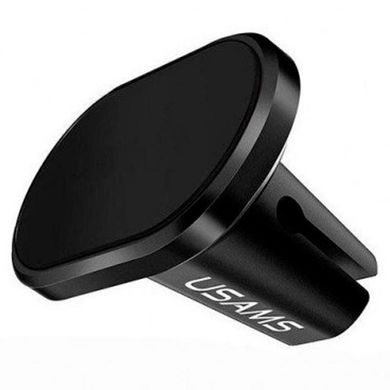 Автомобільний тримач для телефону Usams US-ZJ007 чорний Black фото