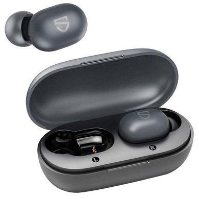Навушники бездротові вакуумні SoundPeats True Mini Bluetooth з мікрофоном сірі Grey фото