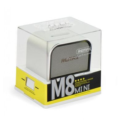 Bluetooth Speaker Remax (OR) RB-M8 Mini Silver фото
