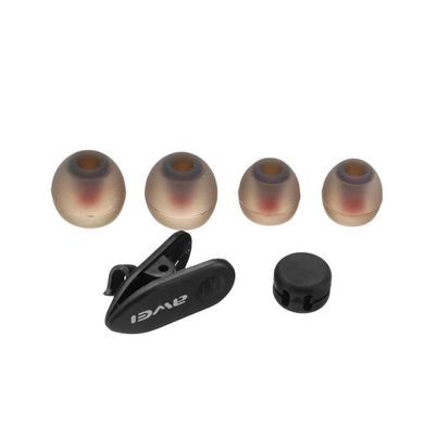 Навушники бездротові вакуумні Awei B980BL Sport Bluetooth з мікрофоном чорні Black фото