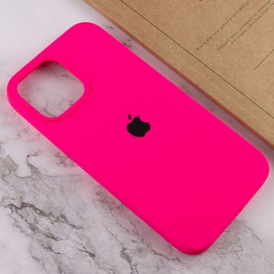 Чохол Silicone Case Full Protective AA для Apple iPhone 14 Barbie Pink фото