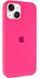 Чехол Silicone Case Full Protective AA для Apple iPhone 14 Barbie Pink